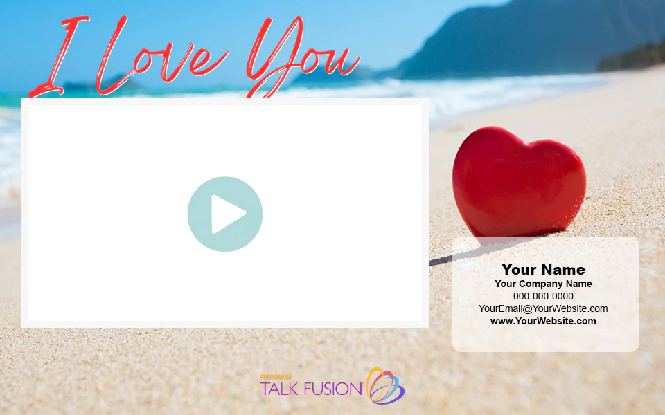 Video Email Template